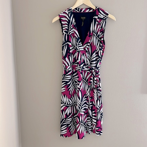 Laundry by Shelli‎ Segal Sleeveless Wrap Dress Size Small - Picture 1 of 13